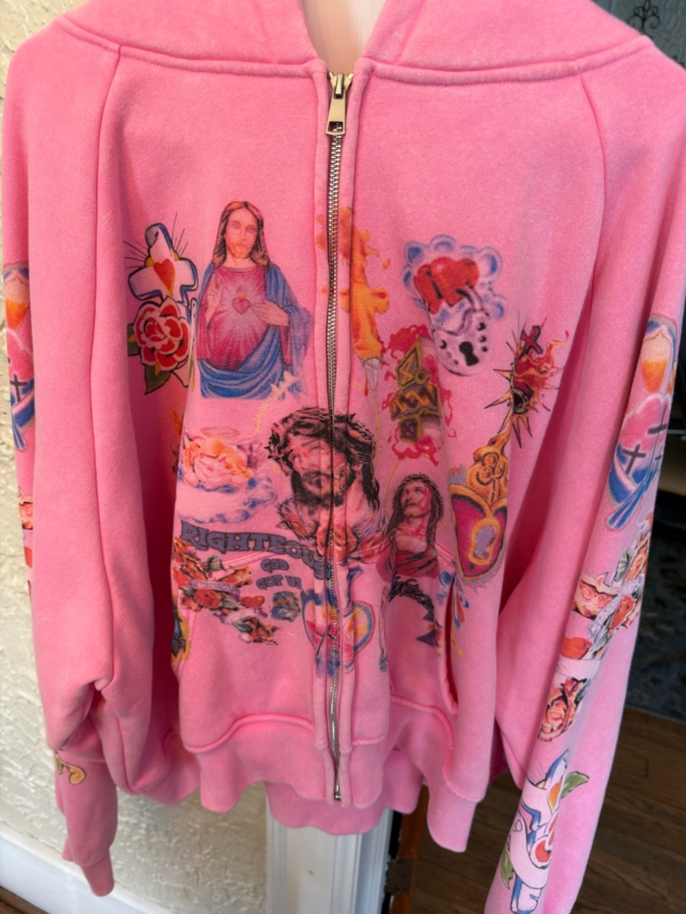 Pink We Are Righteous Jacket